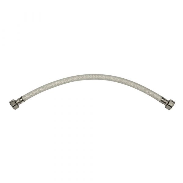 1/2 in. FIP x 1/2 in. FIP. x 16 in. LGTH Vinyl Faucet Supply Line Hose
