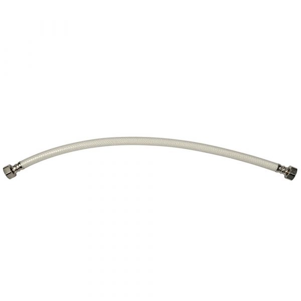 1/2 in. FIP x 1/2 in. FIP. x 20 in. LGTH Vinyl Faucet Supply Line Hose
