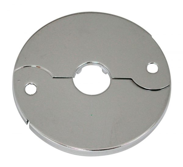 1/2 in. Floor & Ceiling Plate for Ice Maker in Chrome