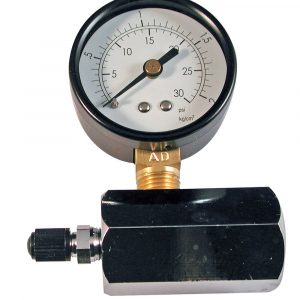 0 - 30 psi 2" Increment Compressed Air Test Gauge