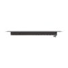 4 in. x 8 in. Steel Floor Register with 7/8 in. Drop in Brown