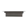 4 in. x 8 in. Steel Floor Register with 7/8 in. Drop in Brown