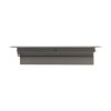 4 in. x 10 in. Steel Floor Register with 7/8 in. Drop in Brown