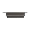 4 in. x 8 in. Steel Floor Register with 1-5/16 in. Drop in Brown