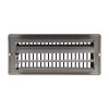 4 in. x 10 in. Steel Floor Register with 1-5/16 in. Drop in Brown