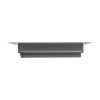 4 in. x 10 in. Steel Floor Register with 1-5/16 in. Drop in Brown