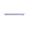 4 in. x 8 in. Steel Floor Register with 7/8 in. Drop in White