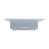4 in. x 8 in. Steel Floor Register with 1-5/16 in. Drop in White