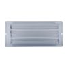 5th image of 4 in. x 10 in. Steel Floor Register with 1-5/16 in. Drop in White