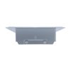 9th image of 4 in. x 10 in. Steel Floor Register with 1-5/16 in. Drop in White