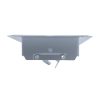 10th image of 4 in. x 10 in. Steel Floor Register with 1-5/16 in. Drop in White