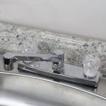Universal Small Faucet Handles in Clear Acrylic
