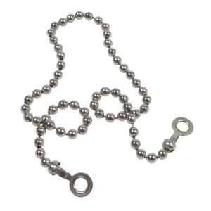 15 in. Stainless Steel Beaded Chain