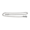 15 in. Stainless Steel Beaded Chain