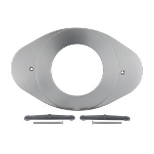 Single Lever Remodeling Cover in Brushed Nickel