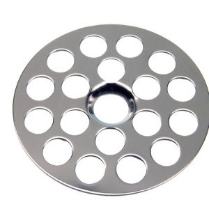 1-5/8 in. OD Flat Sink Strainer in Chrome