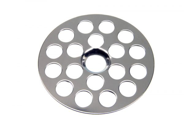 1-5/8 in. OD Flat Sink Strainer in Chrome