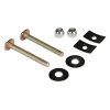 1/4 in. x 2-1/4 in. Closet Bolts with Nuts and Washers (2-Pack)