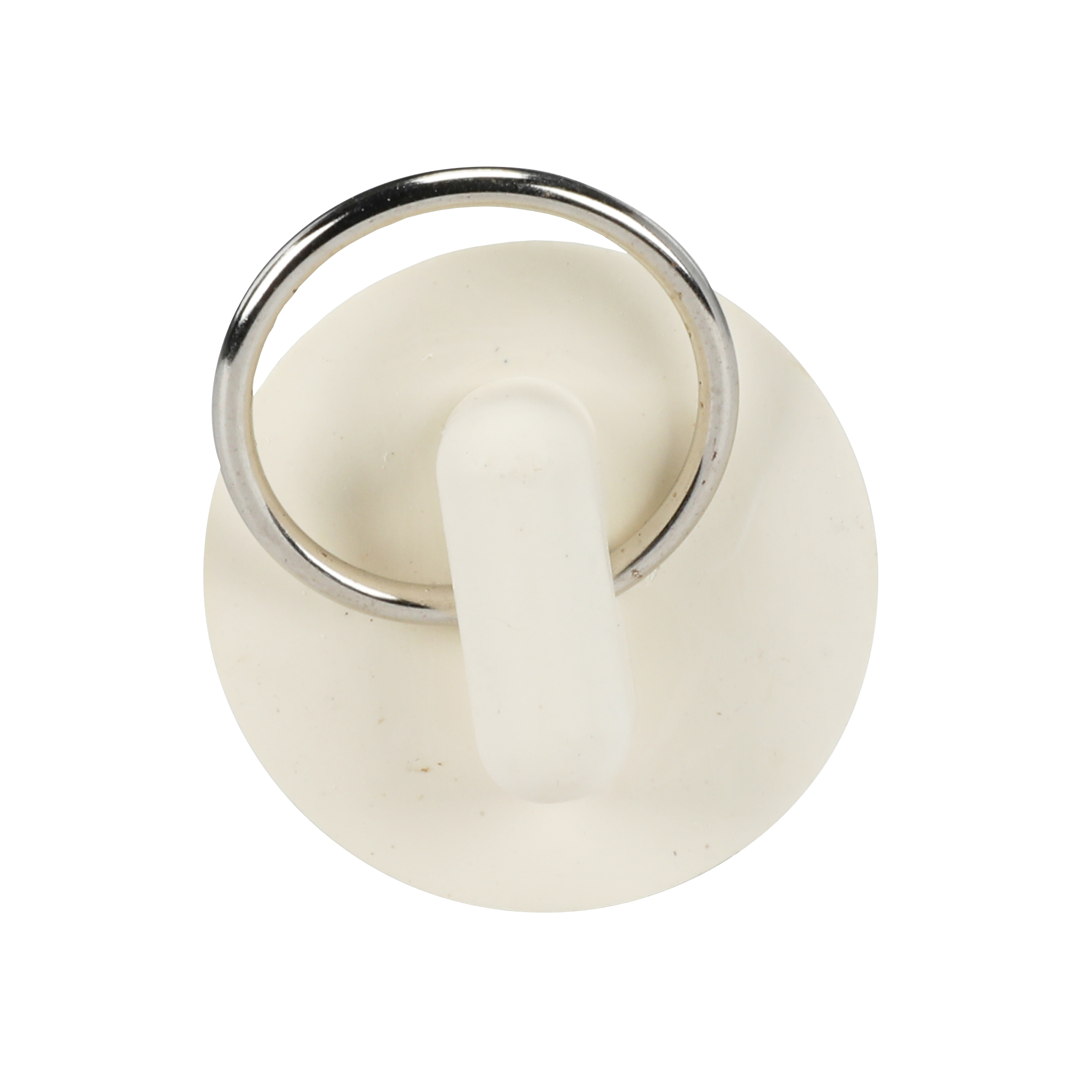 1-3/8 in. Rubber Drain Stopper in White (1 per Card) - Danco