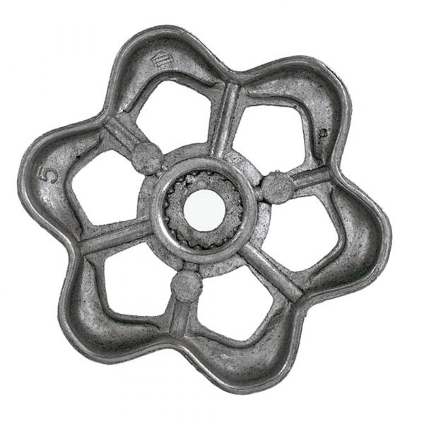 16 Pt. Round Broach Outdoor Faucet Wheel Handle