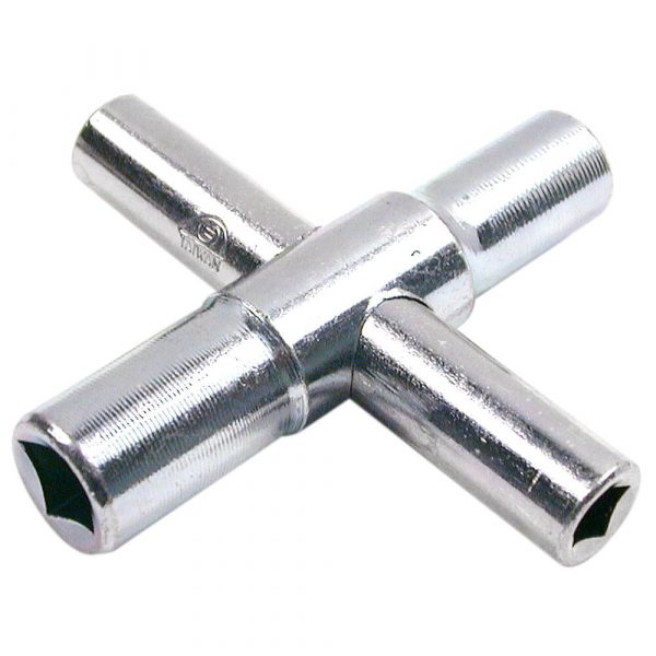 4-Way Sillcock Key