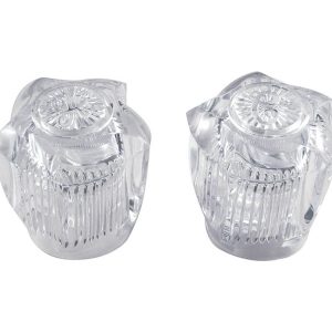 Large Universal Faucet Handles in Clear Acrylic
