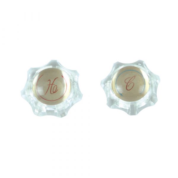 Hot/Cold/Diverter Index Button for Delta/Delex Faucet Handles