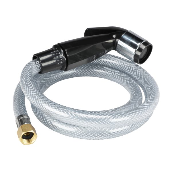 Kitchen Sink Spray Hose & Head in Black Danco