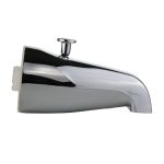 Universal Tub Spout w/ Diverter in Chrome