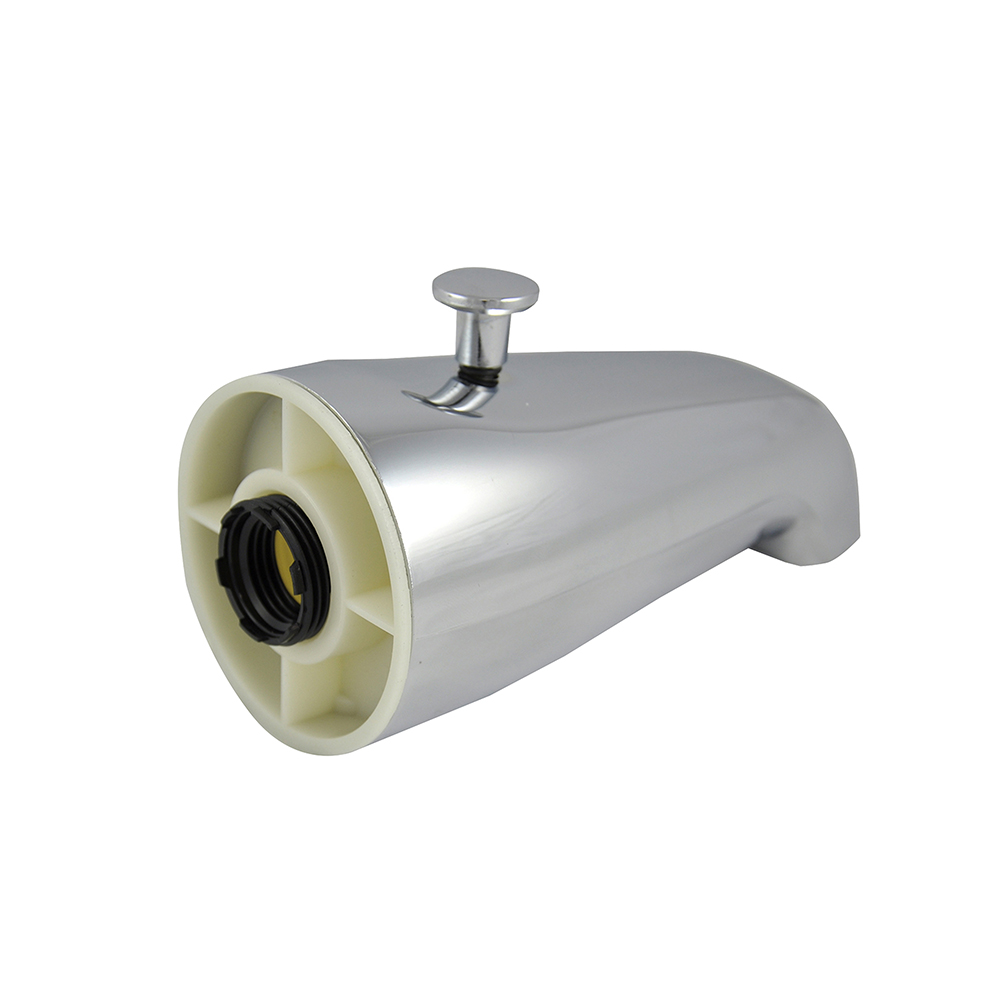 Universal Tub Spout w/ Diverter in Chrome Plumbing Parts by Danco