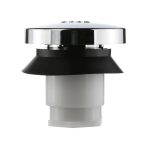 Universal Touch-Toe Tub Stopper in Chrome