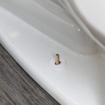 Universal Round Toilet Bolt Caps in White