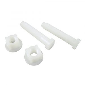 7/16 in. Plastic Toilet Seat Hinge Bolt (2-Pack)