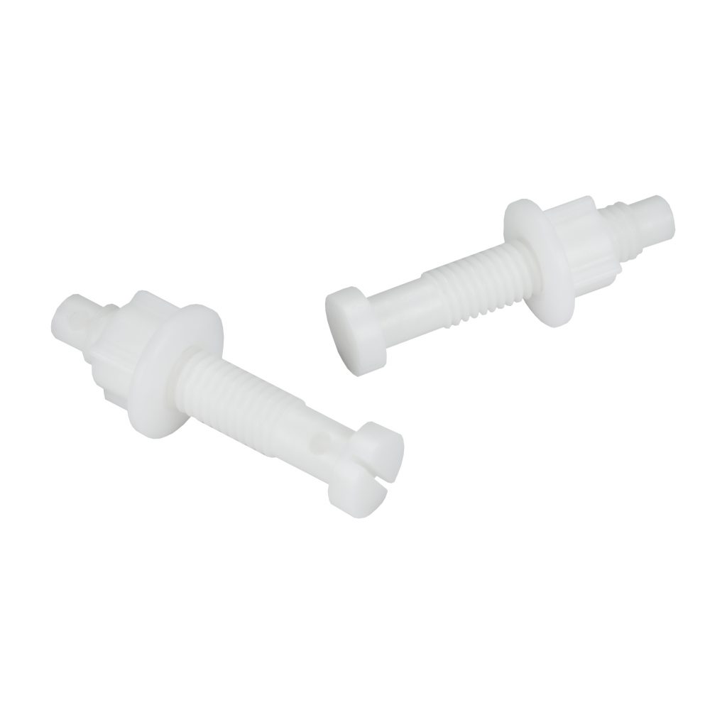 7/16 in. Plastic Toilet Seat Hinge Bolt (2Pack) Danco