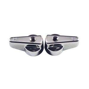 Universal Small Canopy Lever Handles in Chrome