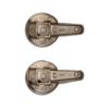 Universal Large Canopy Lever Handles in Chrome