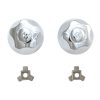 Universal Medium Canopy Handles in Chrome