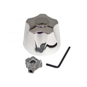 Universal Medium Diverter Canopy Handle in Chrome