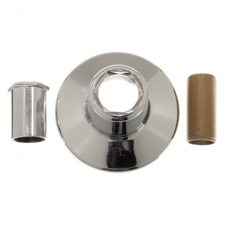 Tub/Shower Flange Set for Union Brass in Chrome Danco