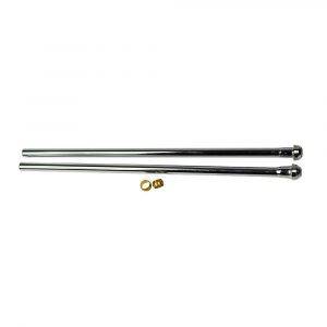 3/8 in. x 12 in. LGTH Metal Bathroom Faucet Supply Tubes