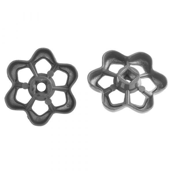 1/4 in. Square Broach Outdoor Faucet Wheel Handle