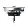 3-1/2 in. Post Lock-In Basket Strainer in Stainless Steel