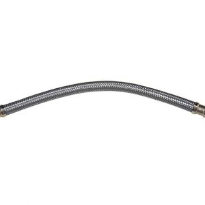 3/8 in. Comp. x 3/8 in. O.D. Comp. x 12 in. LGTH Stainless Steel Faucet Supply Line Hose