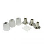 2nd image of Tub/Shower 3-Handle Remodeling Trim Kit for Price Pfister Windsor in Brushed Nickel