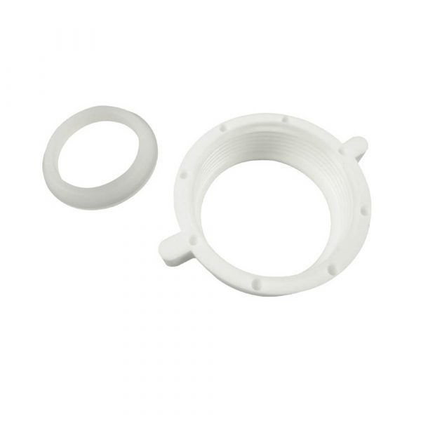 1-1/2 in. Slip Joint Nut & Washer in White
