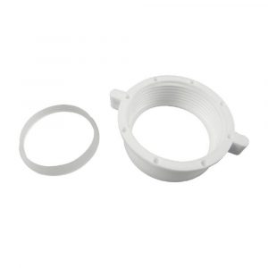 1-1/2 in. Slip Joint Nut & Washer in White