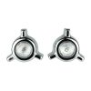 3rd image of Pair of Faucet Handles for Crane in Chrome