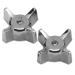 Faucet Handles for Gerber Tub/Shower in Chrome