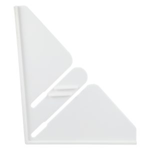 7 in. Shower Guard in White 7 in. Shower Guard in White