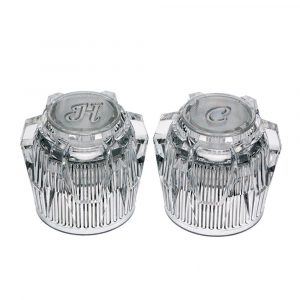 Faucet Handles for Phoenix in Clear Acrylic